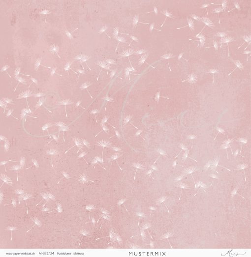Pusteblume Mattrosa – Mustermix