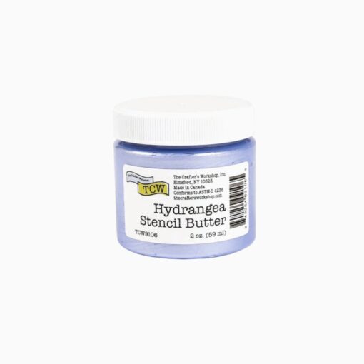 Strukturpaste Hydrangea – Hydrangea Stencil Butter