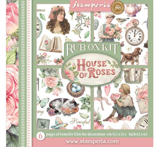 Rub On Sortiment "House of Roses"